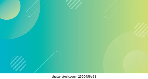 background banners. full of colors, bright green gradations