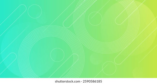 background banners. full of colors, bright green gradations. modern vector eps10