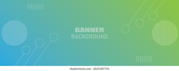 Hintergrundbanner. voller Farben, hellblaugelbe Abstufungen