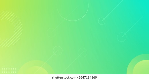 background banners. full of colors, bright green gradations