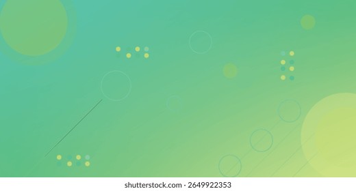 Anuncios de fondo. lleno de colores, gradaciones verdes brillantes