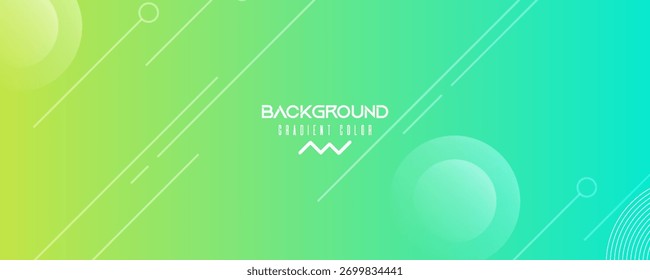 Anuncios de fondo. lleno de colores, gradaciones verdes brillantes. traje para negocios, Anuncios