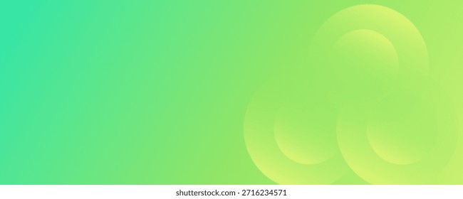 Anuncios de fondo. lleno de colores, gradaciones verdes brillantes