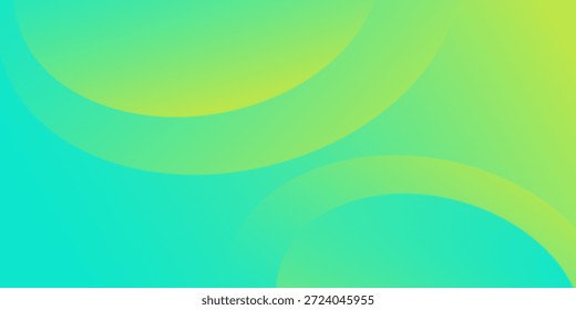 Anuncios de fondo. lleno de colores, gradaciones verdes brillantes