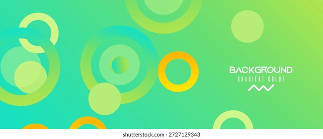 Hintergrundbanner. voller Farben, hellgrüne Abstufungen. flayer, bussines
