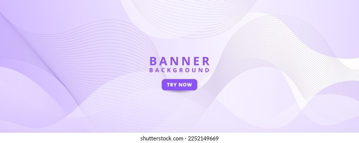 background banners. full color,waves, gradations of purple and white