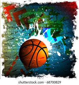 background of basketball sport