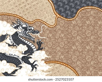 background batik pattern from indonesia
