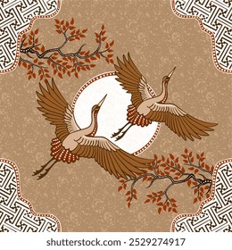 background batik vector premium from indonesia