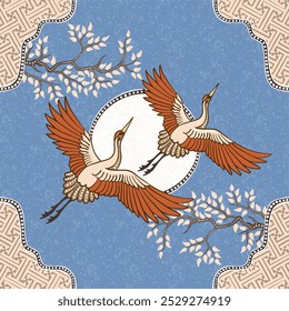 background batik vector premium from indonesia