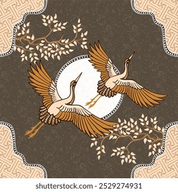 background batik vector premium from indonesia
