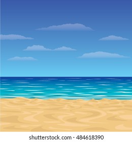 Background with beach