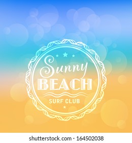 background beach summer vector summer banner original graphic message for your summertime design background beach summer way vacation scenery star tour conceptual scene travel earth blue sky sight sun