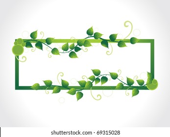 background with beautiful decorated frame
