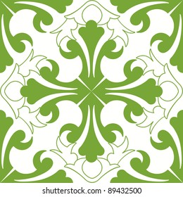 Background of beautiful and fashion seamless floral pattern
