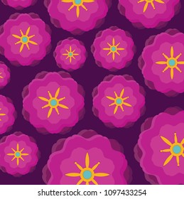 background of beautiful flowers
