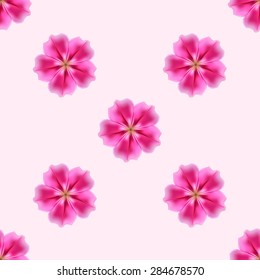Background with beautiful flowers. Seamless background. High quality vector. EPS10 vector