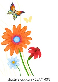 Background for beauty and a sense of celebration
