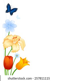 Background for beauty and a sense of celebration
