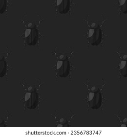 Background with a beetle pattern