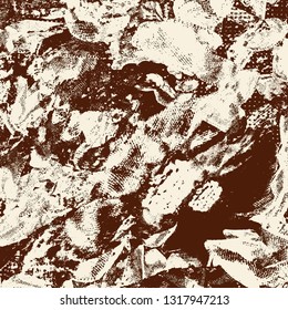 Background of beige and brown paint