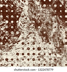 Background of beige and brown paint