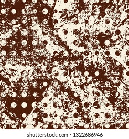 Background of beige and brown paint
