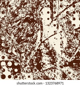 Background of beige and brown paint