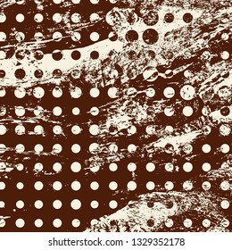 Background of beige and brown paint