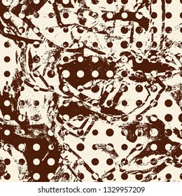 Background of beige and brown paint