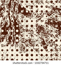 Background of beige and brown paint