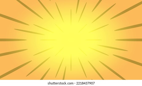 El fondo de la luz del vientre se emite en tonos anaranjados