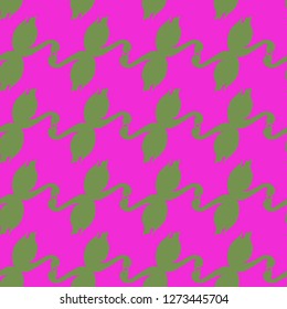 Background bird swan multicolored seamless pattern.