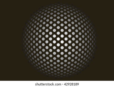 Background black abstract halftone vector illustration