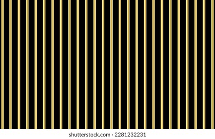 background black with bars grating gold