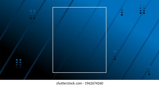 the background in black and blue is perfect for something classy
