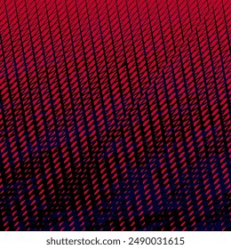 fondo negro azul oscuro y rojo triángulo semitono Vector abstracto
