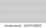 Background with black dots - stock vector. Basic halftone dots effect in black and white color. Halftone effect. Dot halftone. Black white halftone.modern dots arts