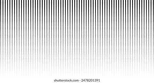 Background with black dots - stock vector. Basic halftone dots effect in black and white color. Halftone effect. Dot halftone. Black white halftone
