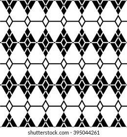 Background with black elements, geometric design, illustration