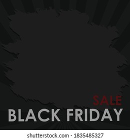 background for black friday in red black color