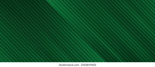 Background black and green dark are light with the gradient is the Surface with templates metal texture soft lines tech gradient abstract diagonal background silver black sleek with gray.