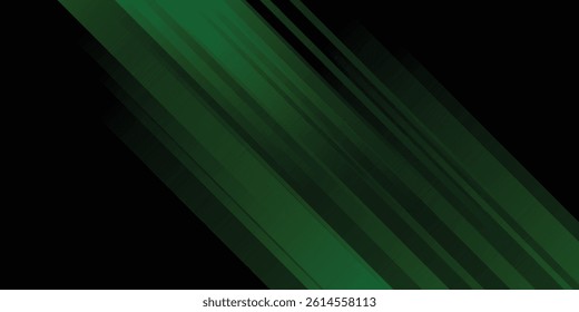 Background black and green dark are light with the gradient is the Surface with templates metal texture soft lines tech gradient abstract diagonal background silver black sleek with gray.
