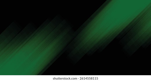 Background black and green dark are light with the gradient is the Surface with templates metal texture soft lines tech gradient abstract diagonal background silver black sleek with gray.