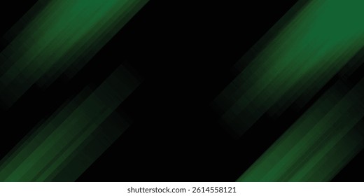 Background black and green dark are light with the gradient is the Surface with templates metal texture soft lines tech gradient abstract diagonal background silver black sleek with gray.