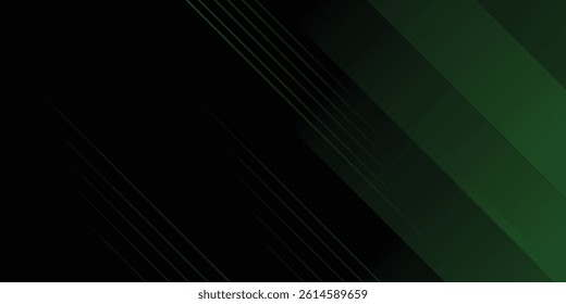 Background black and green dark are light with the gradient is the Surface with templates metal texture soft lines tech gradient abstract diagonal background silver black sleek with gray.