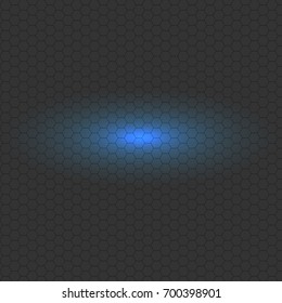 Background with black honeycombs. vector illustration