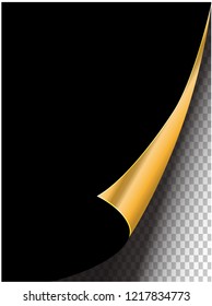 Background of black paper sheet during open to the next page