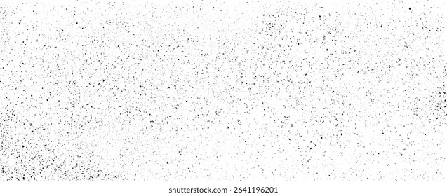 Background with black particles .Black micro dust on white background. Texture grunge background with little tiny black dust.