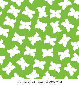 background with black silhouettes of butterflies 